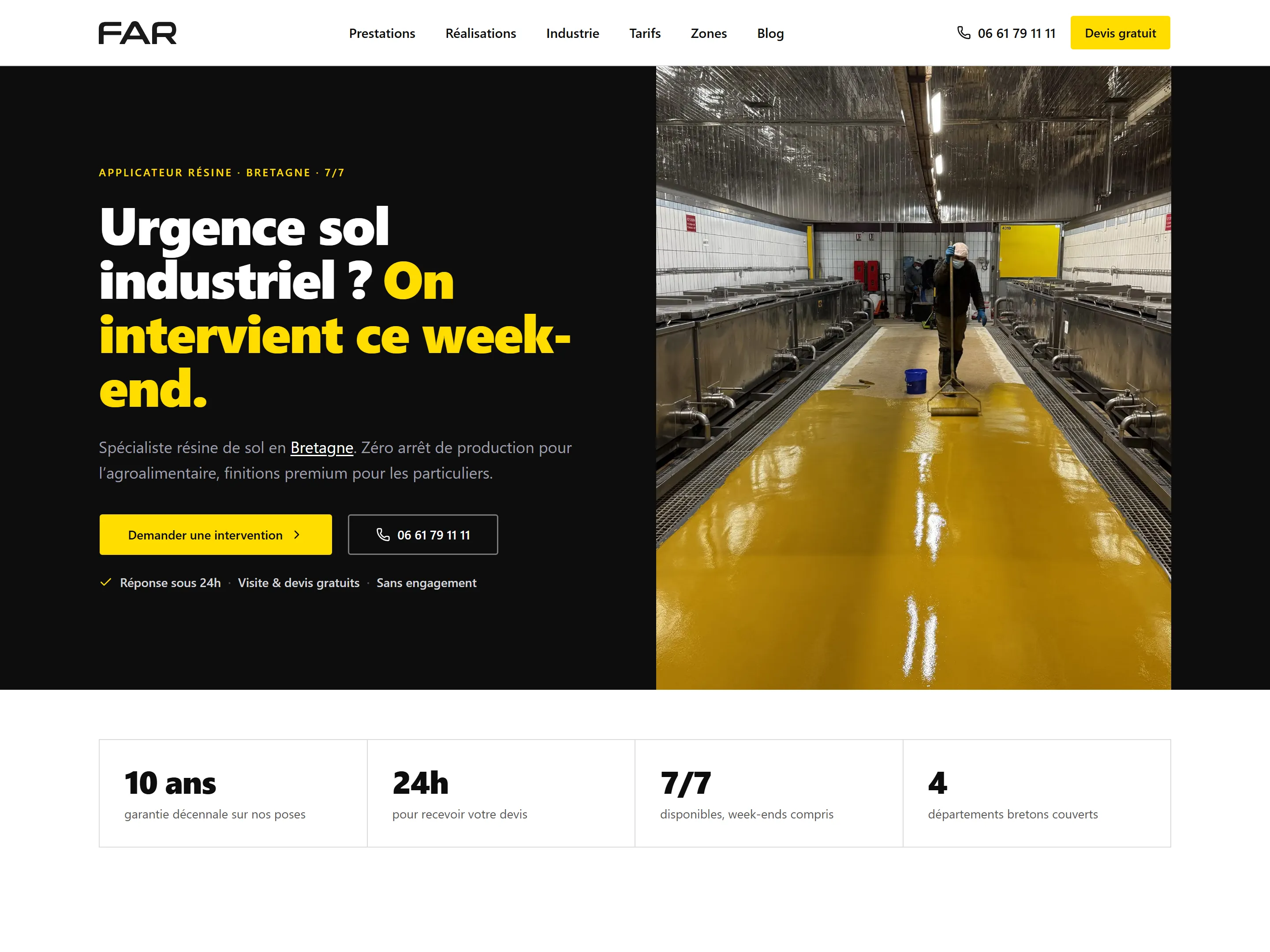FAR — réalisation Azelize