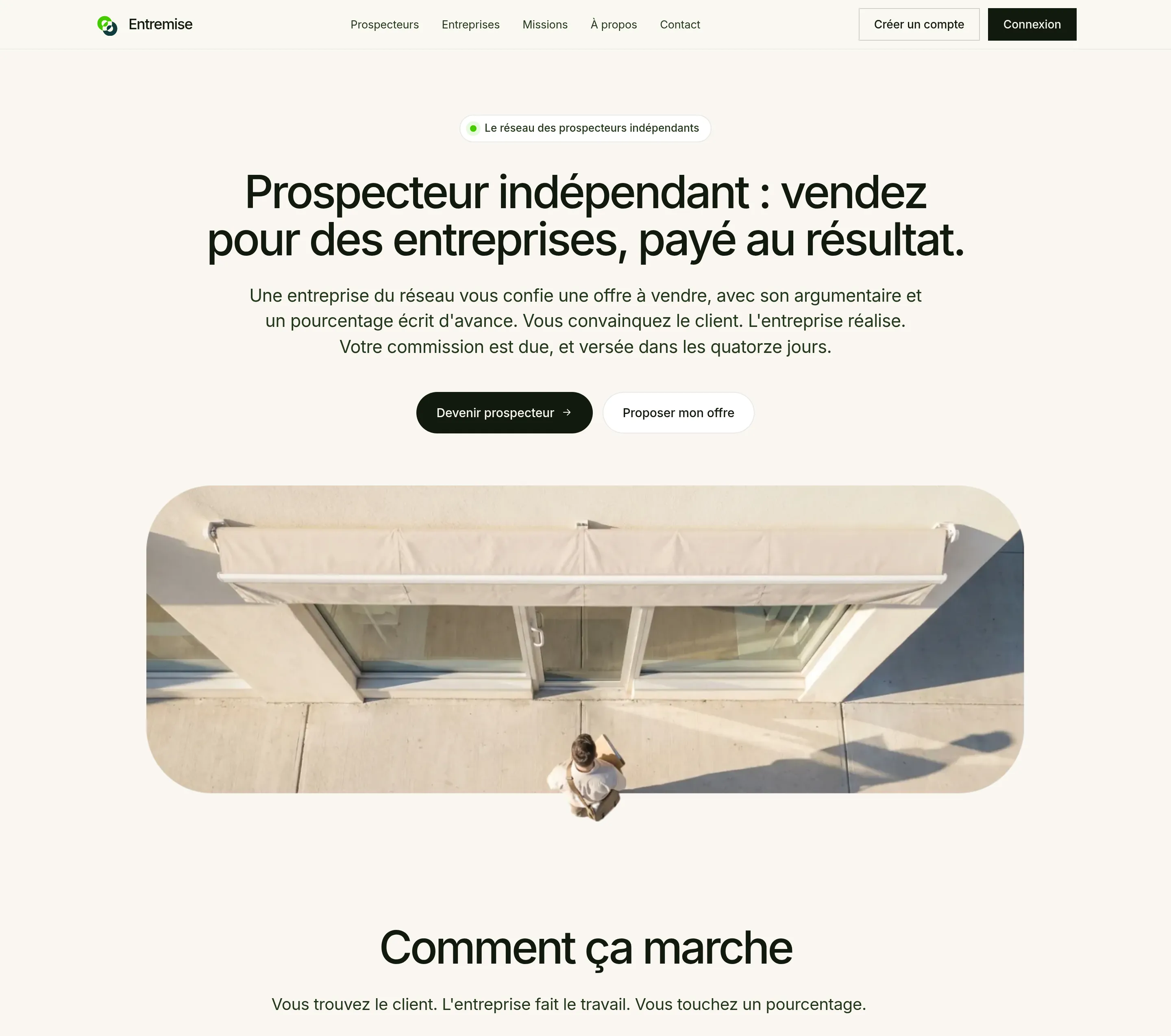 Entremise — réalisation Azelize